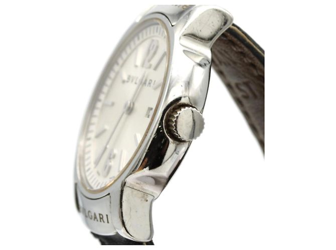 Bulgari Bvlgari Solotempo ST29S Armbanduhr aus Edelstahl Quartz - Ansicht 3