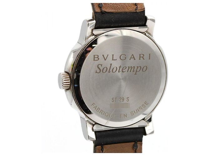 Bulgari Bvlgari Solotempo ST29S Armbanduhr aus Edelstahl Quartz - Ansicht 4