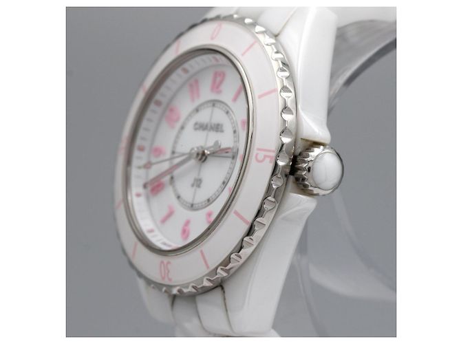 Chanel J12 Pink Blush Quartz Armbanduhr - Ansicht 3