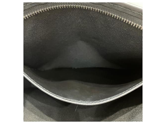 Louis Vuitton Pochette Voyage MM - Monogram Eclipse Nero Monogramma - vista 8