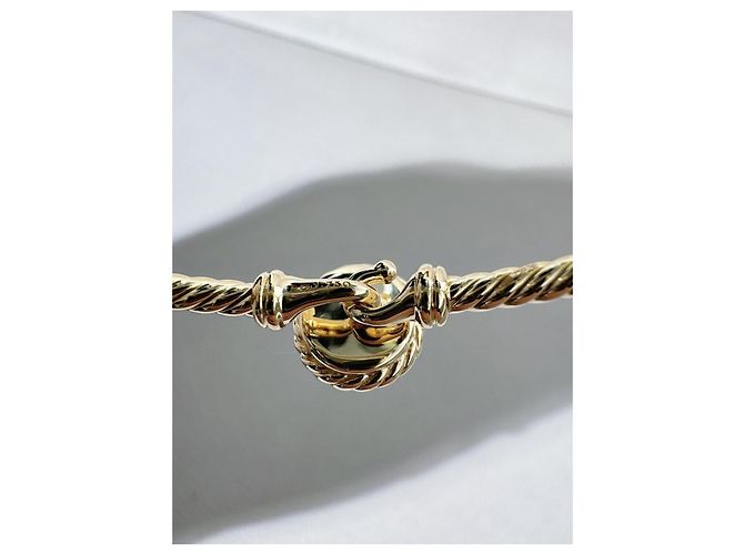 Bracciale David Yurman Cablespira in Oro 18K e Rubino D'oro - vista 6