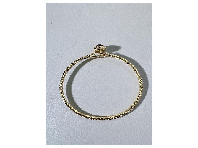 Bracciale David Yurman Cablespira in Oro 18K e Rubino D'oro - vista 7