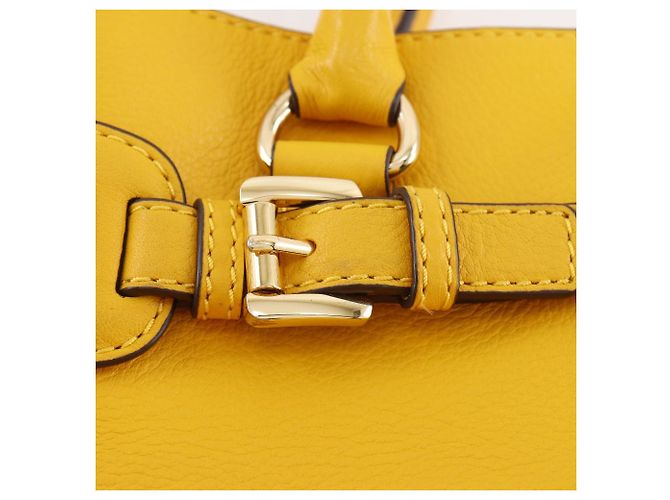Borsa a tracolla 2way Michael Kors Borsa a mano in pelle Giallo - vista 11