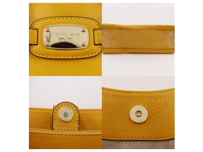 Borsa a tracolla 2way Michael Kors Borsa a mano in pelle Giallo - vista 16