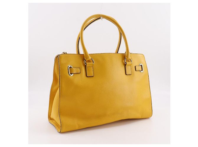 Borsa a tracolla 2way Michael Kors Borsa a mano in pelle Giallo - vista 3