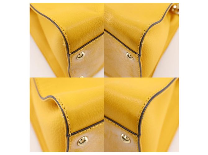 Borsa a tracolla 2way Michael Kors Borsa a mano in pelle Giallo - vista 4