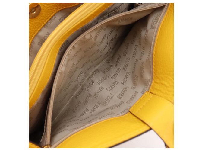 Borsa a tracolla 2way Michael Kors Borsa a mano in pelle Giallo - vista 8