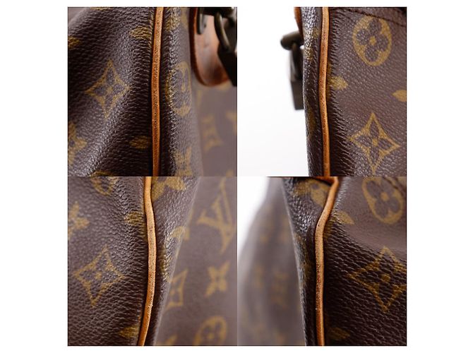 Borsa Boston Louis Vuitton Keepall Monogram Marrone - vista 16