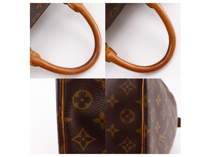 Borsa Boston Louis Vuitton Keepall Monogram Marrone - vista 17