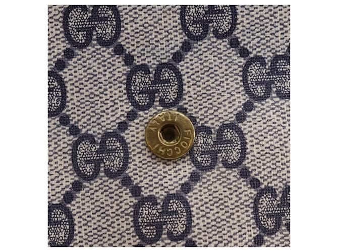 Pochette Gucci GG Supreme Canvas Bleu - vue 12