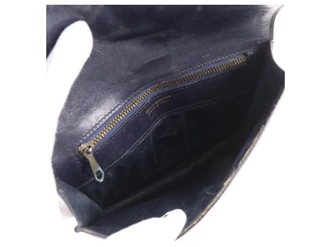Pochette Gucci GG Supreme Canvas Bleu - vue 5