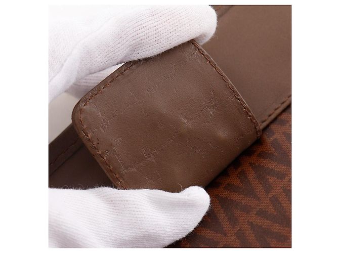 Borsa a pochette Mario Valentino V Logo PVC Marrone - vista 6