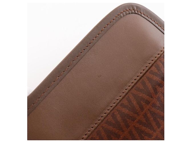 Borsa a pochette Mario Valentino V Logo PVC Marrone - vista 9