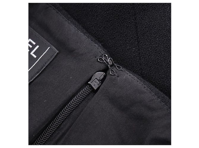 Falda de lana Chanel Coco Mark Negro - vista 8
