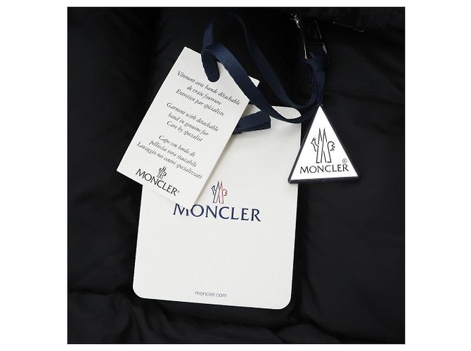 Moncler CLUNY GIUBBOTTO Chaqueta de Plumas de Nylon Negro - vista 10