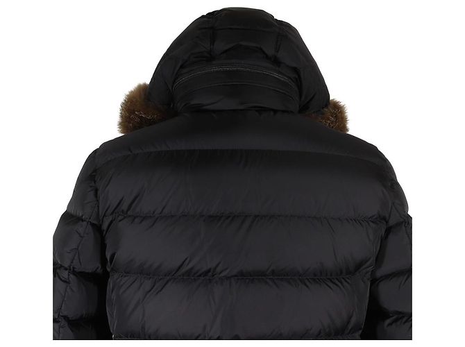 Moncler CLUNY GIUBBOTTO Chaqueta de Plumas de Nylon Negro - vista 4