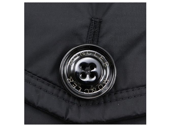 Moncler CLUNY GIUBBOTTO Chaqueta de Plumas de Nylon Negro - vista 6