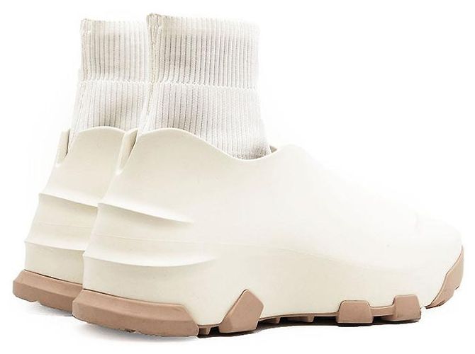 Sneakers Givenchy Monumental Mallow in gomma Beige - vista 12