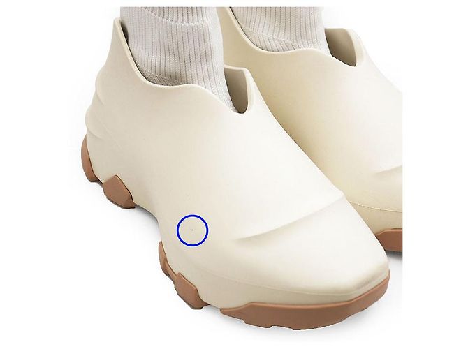 Sneakers Givenchy Monumental Mallow in gomma Beige - vista 8