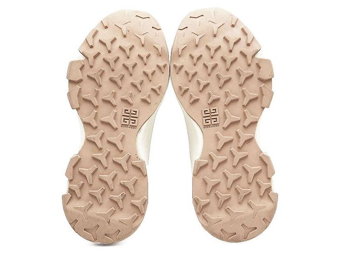 Sneakers Givenchy Monumental Mallow in gomma Beige - vista 9