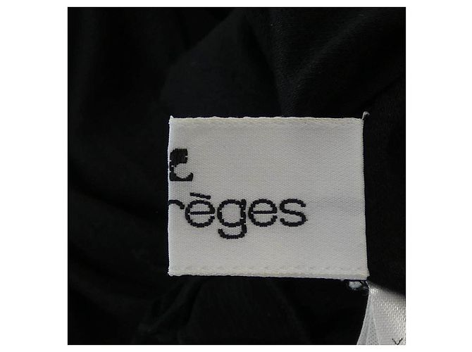 Autre Marque Top Courreges Negro - vista 5