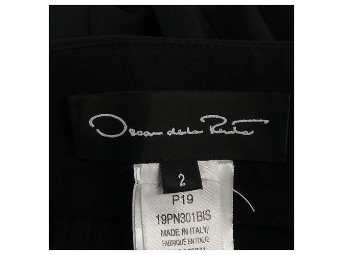 Autre Marque Oscar de la Renta Hose Schwarz - Ansicht 4