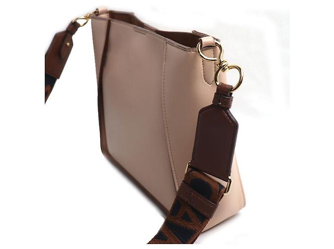 Stella Mc Cartney Borsa a tracolla 2way in ecopelle con logo Stella McCartney Beige - vista 2