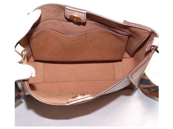 Stella Mc Cartney Borsa a tracolla 2way in ecopelle con logo Stella McCartney Beige - vista 3