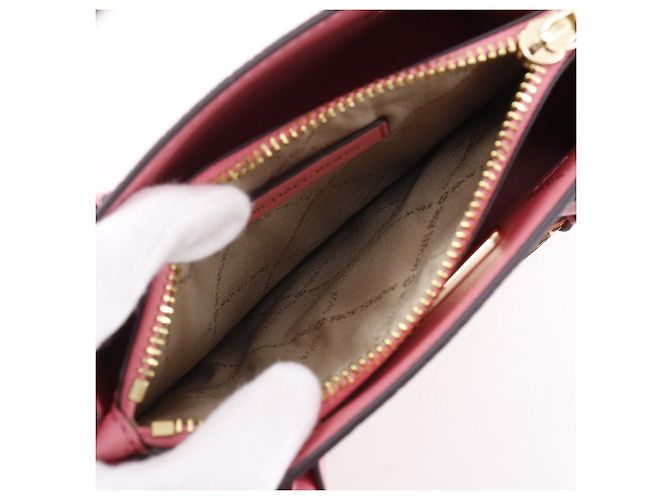 Borsa 2way Michael Kors MERCER in vitello Rosa - vista 10