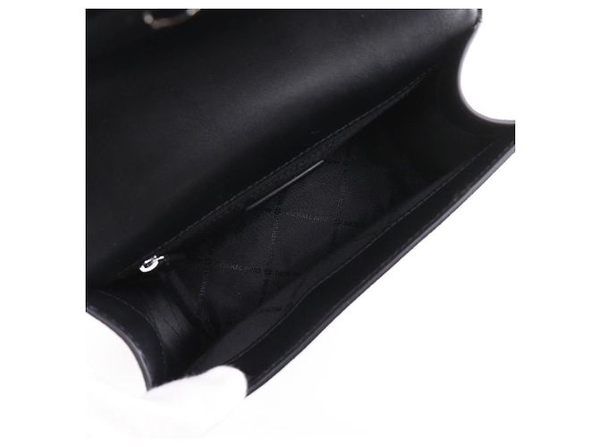 Borsa a tracolla 2 vie Michael Kors GREENWICH PVC Nero - vista 5