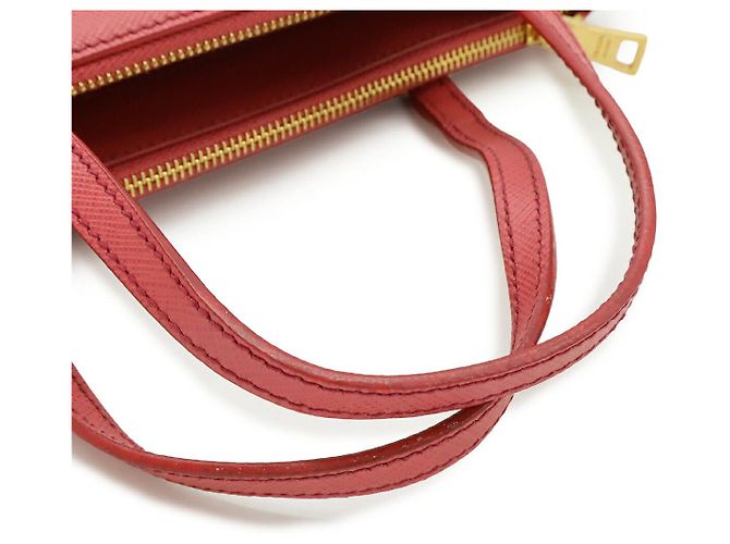 Borsa 2way Prada Galleria Saffiano Rosa - vista 4
