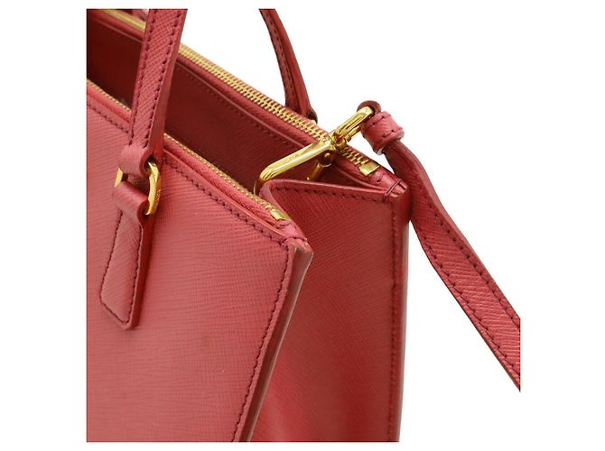 Borsa 2way Prada Galleria Saffiano Rosa - vista 5