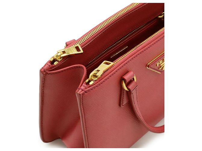Borsa 2way Prada Galleria Saffiano Rosa - vista 7