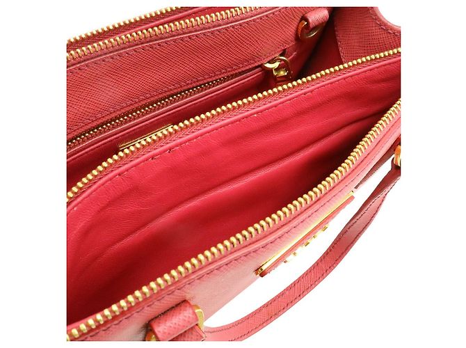 Borsa 2way Prada Galleria Saffiano Rosa - vista 9