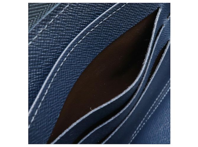 Portafoglio Lungo Louis Vuitton Zippy Organizer Blu - vista 6