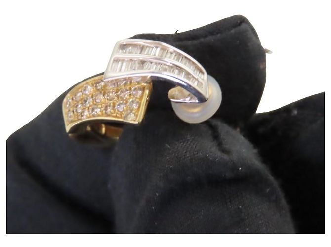 Autre Marque Orecchini in diamanti in oro bianco e oro giallo Au750 D'oro - vista 20