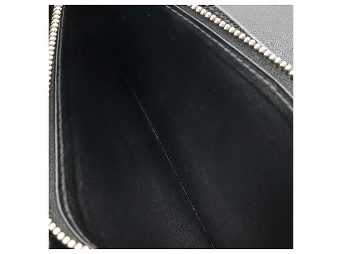 Cartera Larga Louis Vuitton Zippy Organizer Damier Graphite Negro Gris - vista 7
