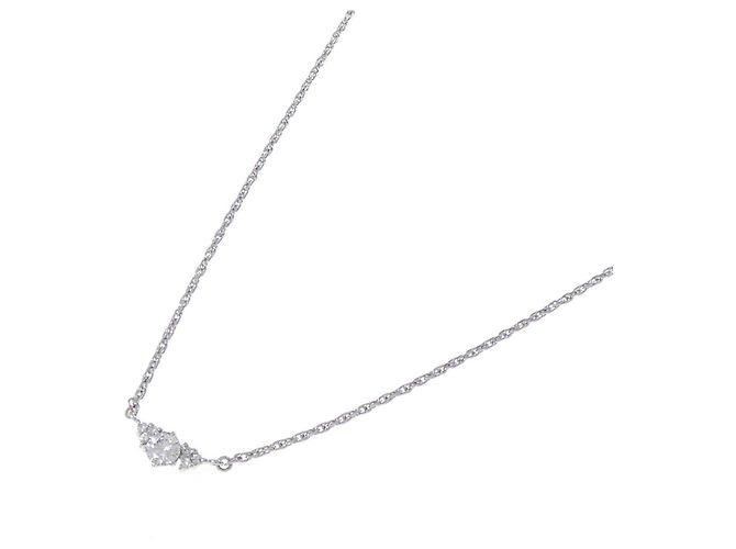 Autre Marque Collana in Pt850 e diamanti Argento - vista 2