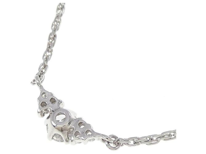Autre Marque Collana in Pt850 e diamanti Argento - vista 4