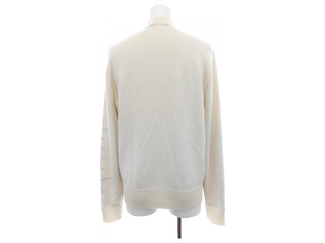 Hermès Hermes Cashmere Knitwear XS Blanco Beige - vista 2