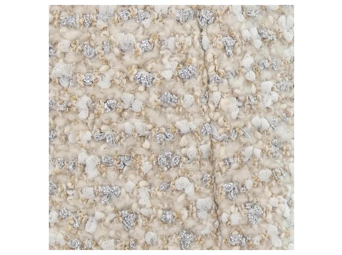 Louis Vuitton FNDR66O80 Kleid Silber Beige - Ansicht 9