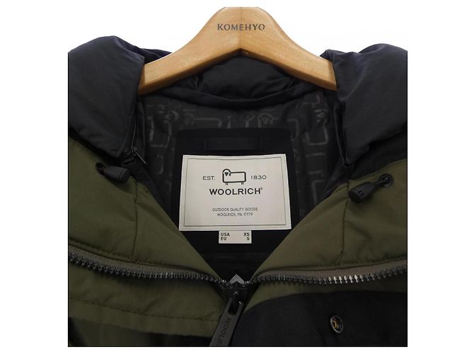 Autre Marque Woolrich WJOU0044 Chaqueta de Plumas GORE-TEX Verde Caqui - vista 5