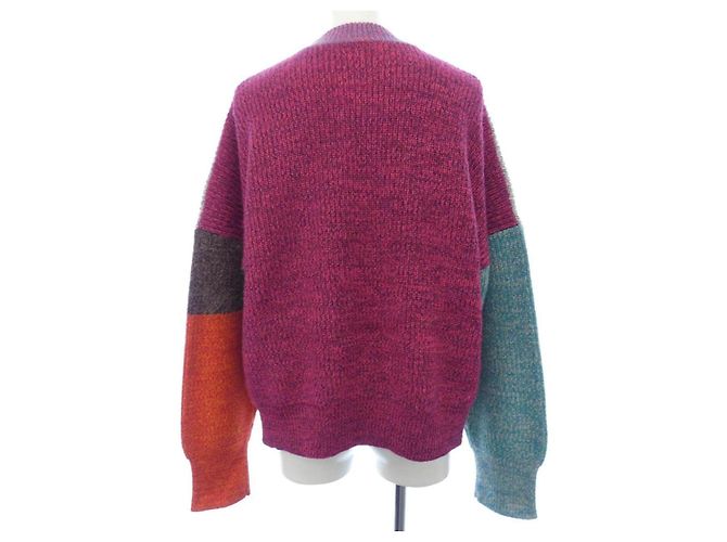 Autre Marque WASTE YARN PROJECT Knitwear Rosa Roja Beige Verde - vista 2
