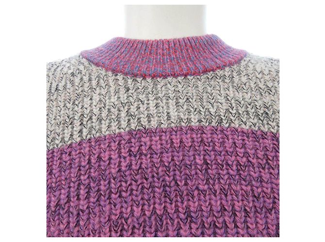 Autre Marque WASTE YARN PROJECT Knitwear Rosa Roja Beige Verde - vista 5