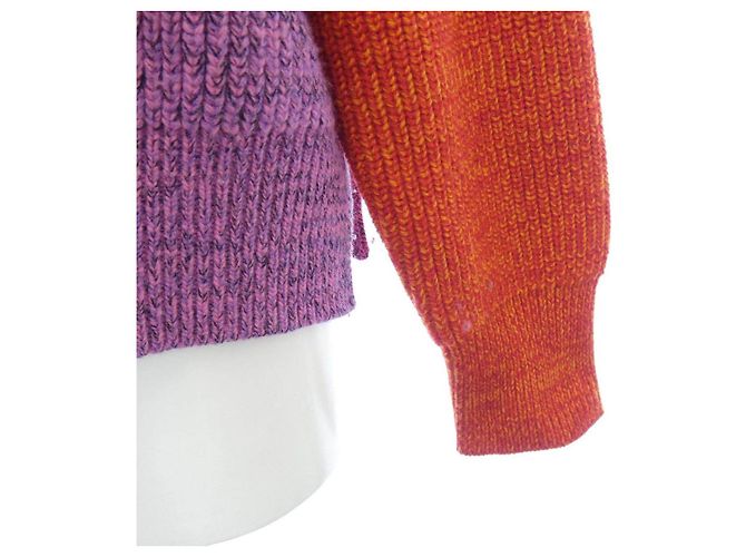 Autre Marque WASTE YARN PROJECT Knitwear Rosa Roja Beige Verde - vista 6