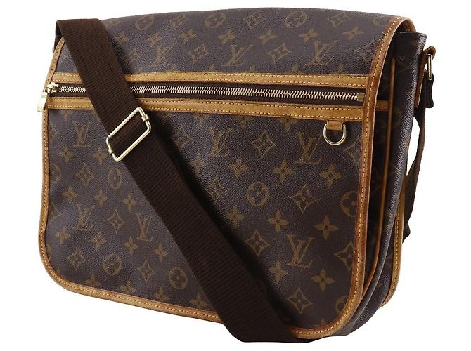 Louis Vuitton Messenger GM Bosphore Monogram Shoulder Bag Marrone Bronzo - vista 2