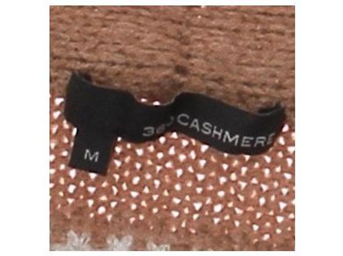 360 Cashmere Schwarze und braune Kaschmirweste - Ansicht 6