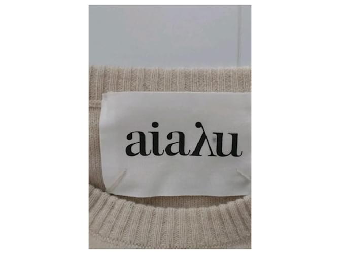 Autre Marque AIAYU Kaschmirpullover beige - Ansicht 7