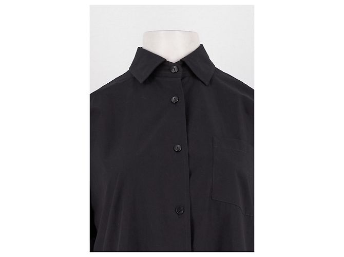 Camisa Agolde de algodón negra XS Negro - vista 2