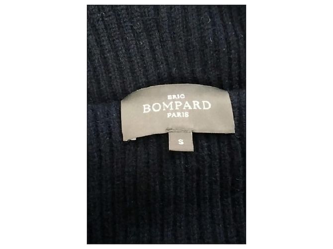 Eric Bompard Falda de cachemira azul marino - vista 5
